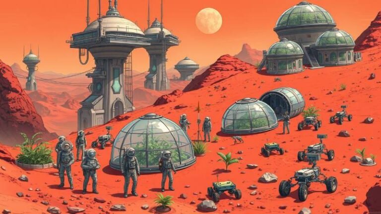 Who Lives on Planet Mars