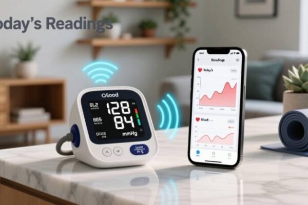 Remote Blood Pressure Monitors Sync with Phone Apps