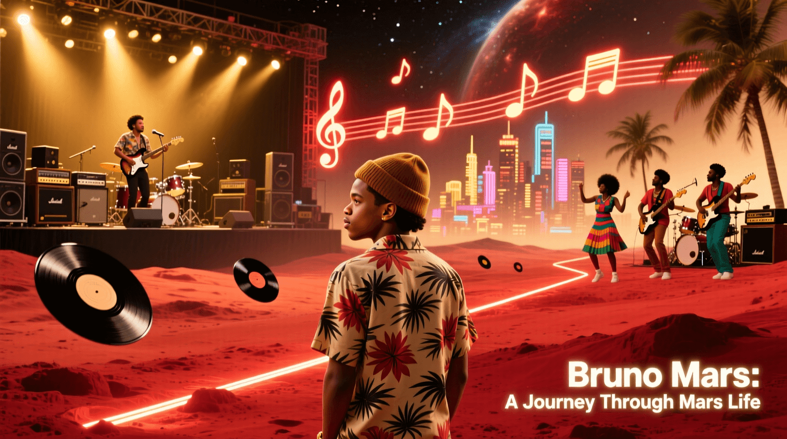 Bruno Mars Life History A Journey Through Mars Life