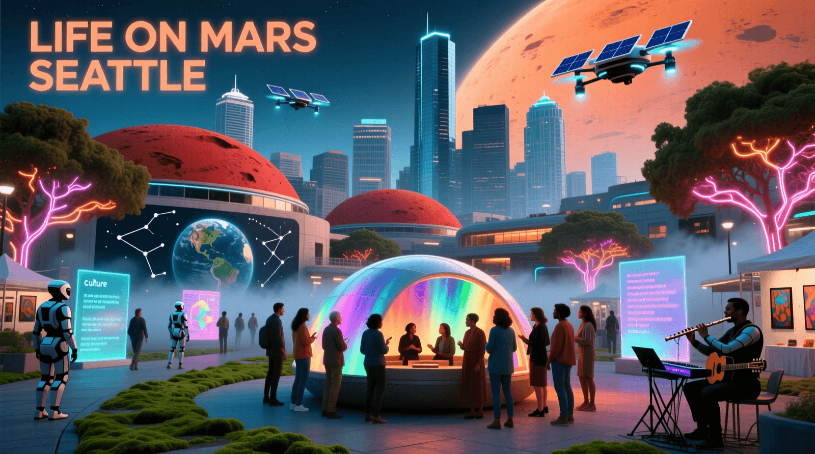 Life on Mars Seattle Exploring Culture, Creativity, and Community