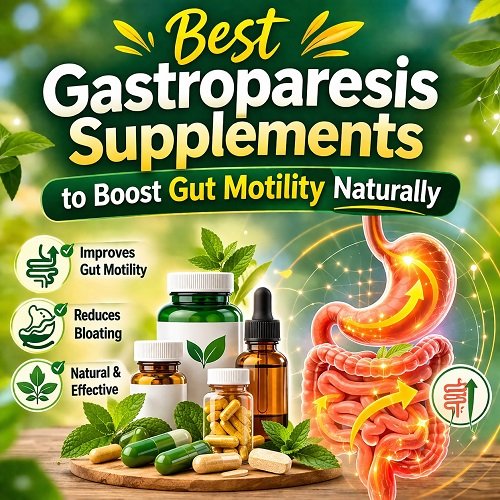 Best Gastroparesis Supplements to Boost Gut Motility Naturally