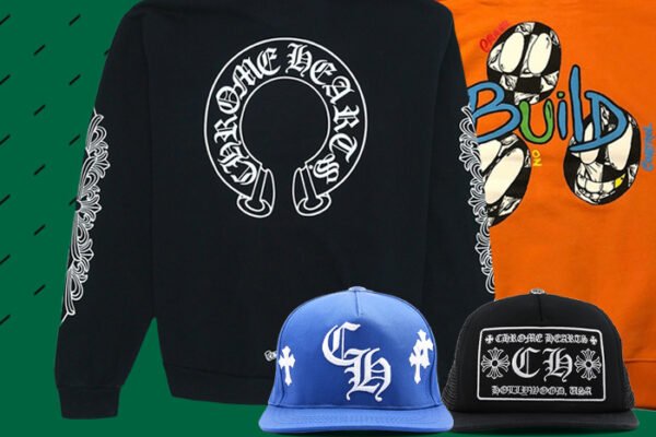 Chrome Hearts long sleeves shirt with gothic cross design in premium luxury streetwear style