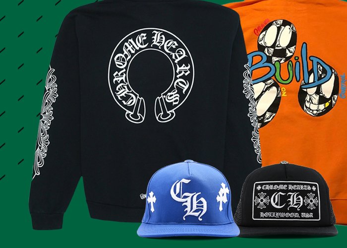 Chrome Hearts long sleeves shirt with gothic cross design in premium luxury streetwear style