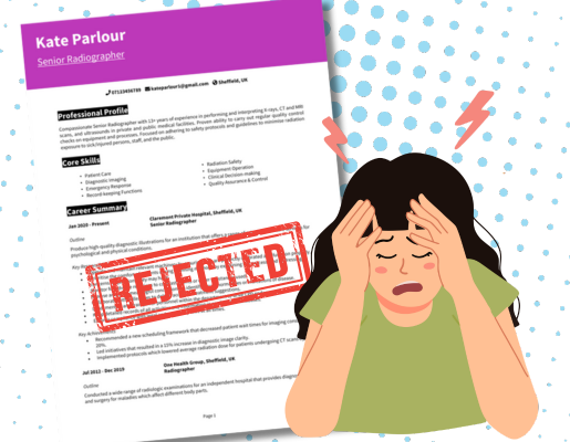 why makes a CV rejected?