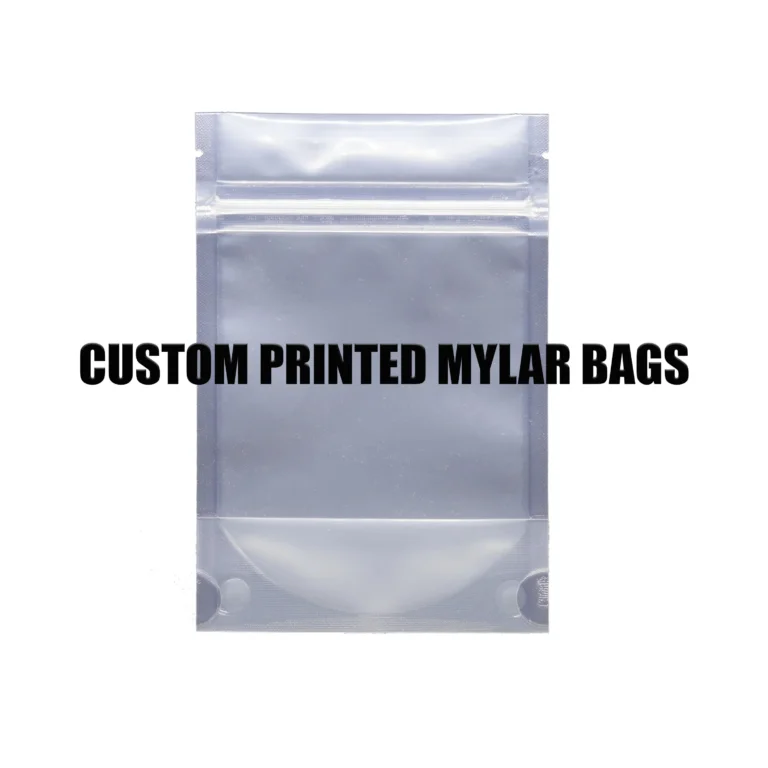 Custom Die Cut Mylar Bags