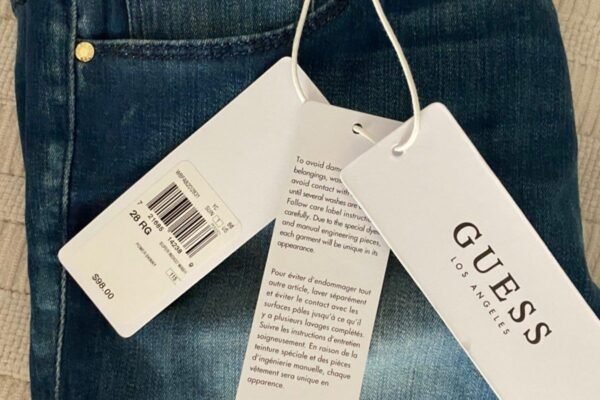 Custom jeans tags