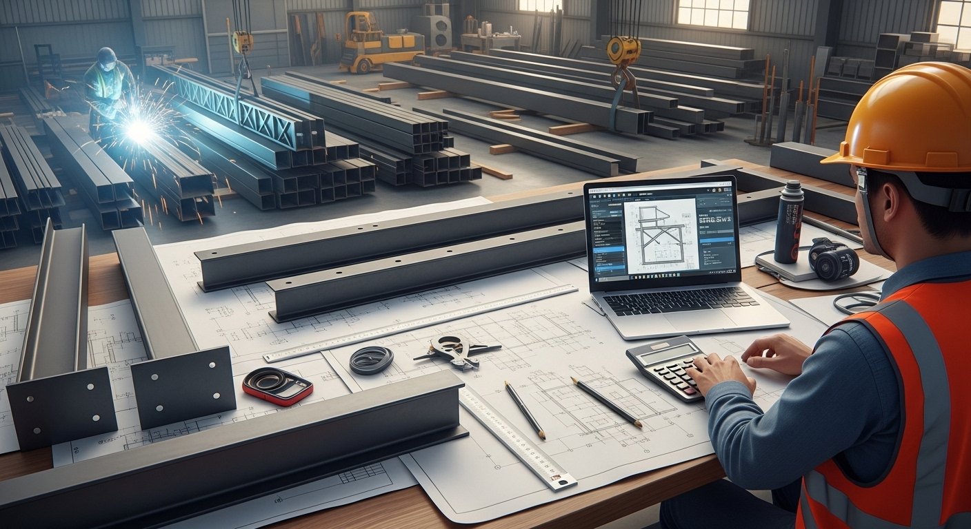 How To Estimate Structural Steel Fabrication