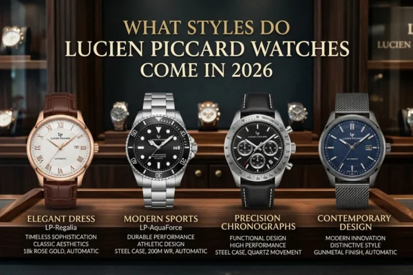 What Styles Do Lucien Piccard Watches Come In 2026