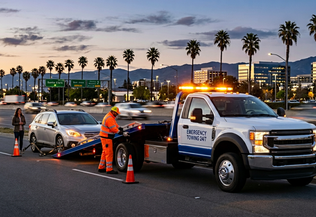 Emergency Towing Services Santa Clara