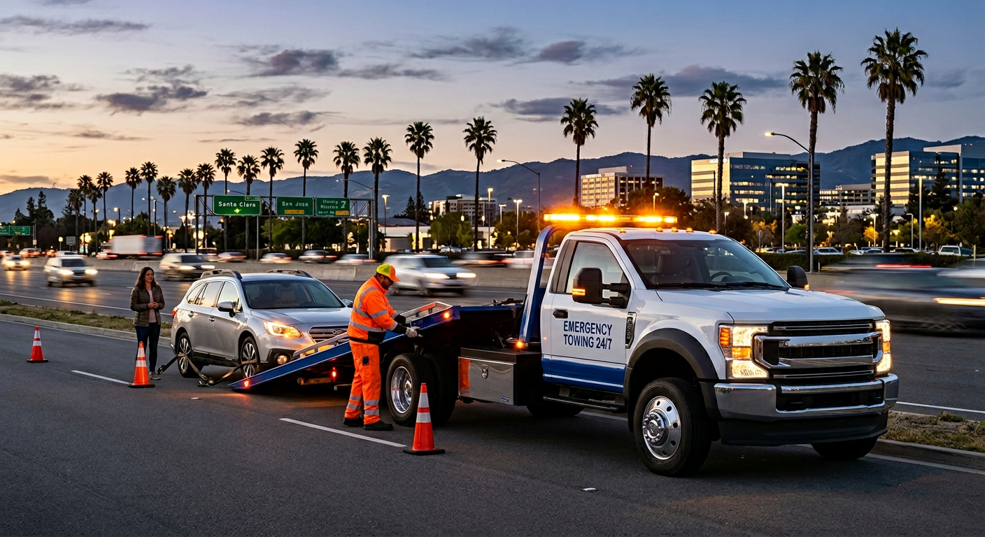 Emergency Towing Services Santa Clara