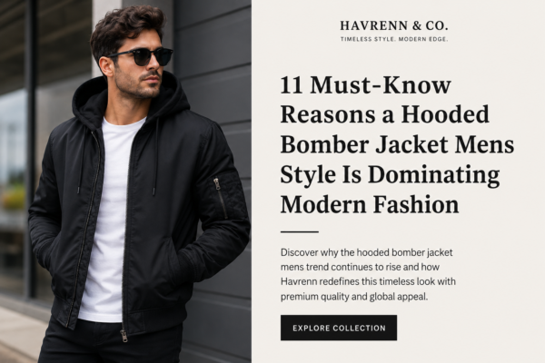 Hooded Bomber Jacket