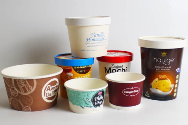 Custom ice cream cups
