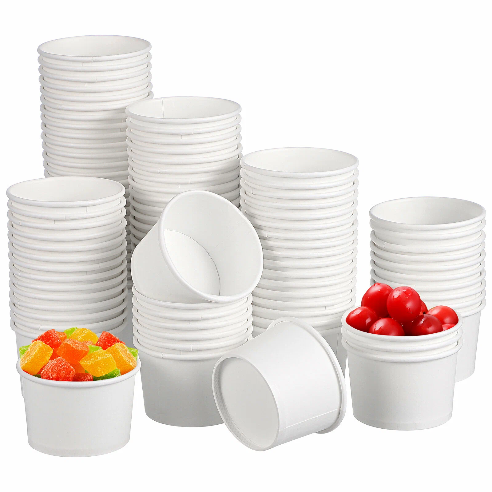 Disposable paper cups