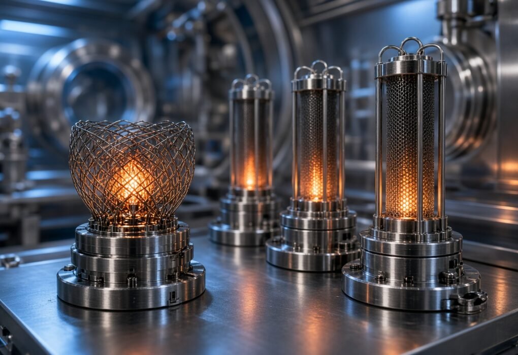 Filamentary Tungsten Dispenser Cathodes