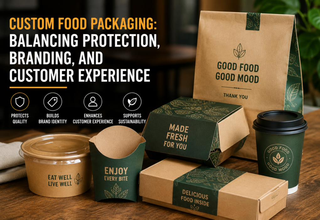 Custom Food Packaging: Balancing Protection, Branding, and Customer Experience